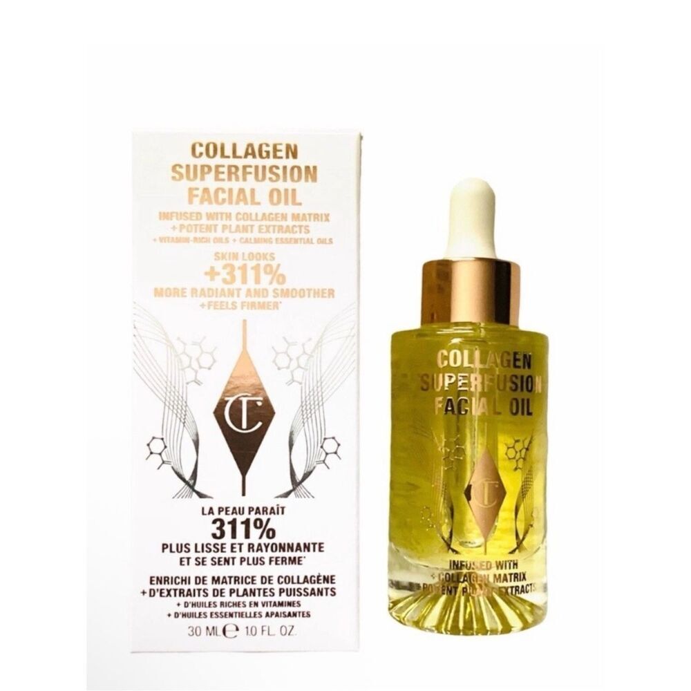 Charlotte Tilbury Collagen Superfusion Face Oil | 30ML (Full Size) | New in Box